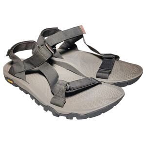 Merrell Breakwater Sandals Mens Size 11 Gray Hiking Vibram Gorpcore J135189